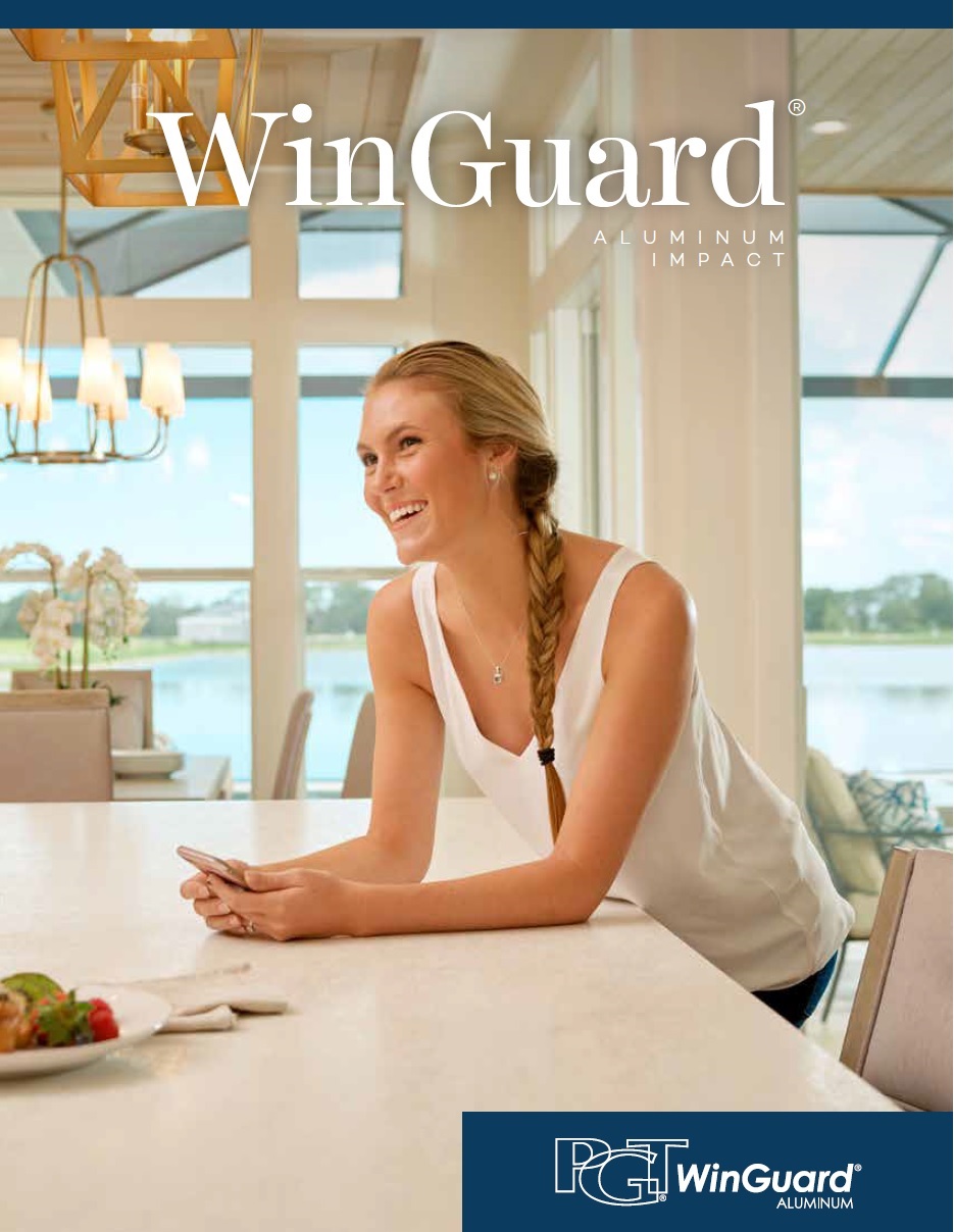 Solar Impact Window - PGT WinGuard Aluminum Brochure 2020